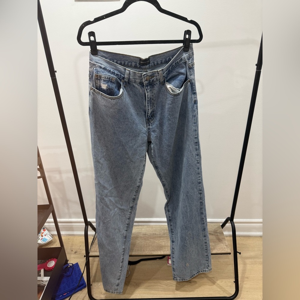 Brand New White Fox Blue Denim Jeans